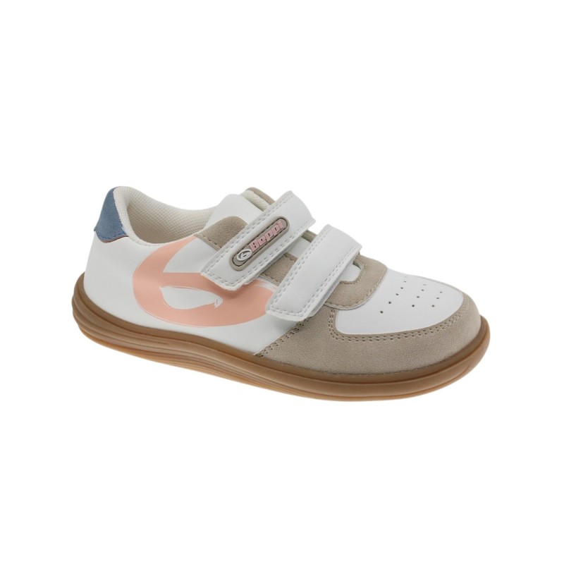 Zapato Casual Respetuoso Infantil Blanco/Rosa Beppi Zapato Casual Respetuoso Infantil Blanco/Rosa Beppi
