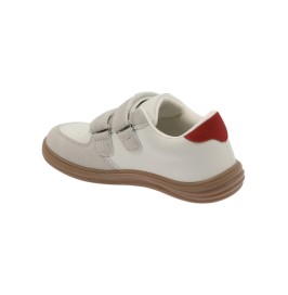 Zapato Casual Respetuoso Infantil Blanco/Azul Beppi