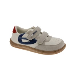 Zapato Casual Respetuoso Infantil Beppi Blanco Azul