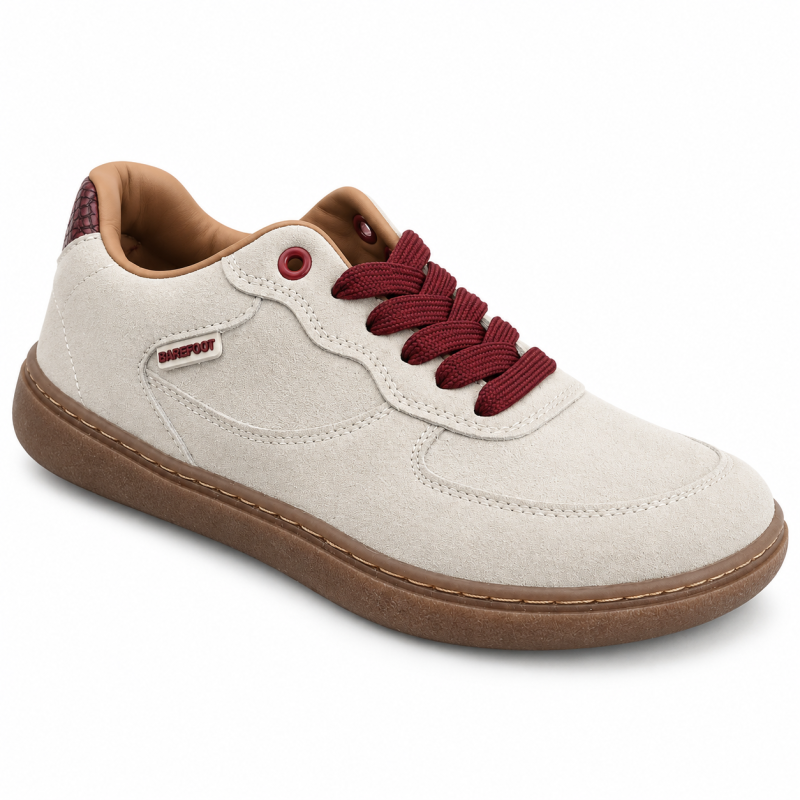 Zapatilla de Transición Barefoot Efecto Ante Beige Adulto Zapatilla de Transición Barefoot Efecto Ante Beige Adulto