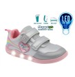 Zapatilla Barefoot Infantil LED Beppi Arcoíris