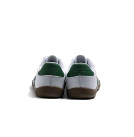 Zapatilla Barefoot Adulto blanco verde  Piel Sintética