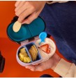 Organizador de silicona para fiambrera Snackbox b.box - Ocean Organizador de silicona para fiambrera Snackbox b.box - Ocean