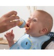 Cuchara alimentadora para bebés azul claro kiokids Cuchara alimentadora para bebés azul claro kiokids