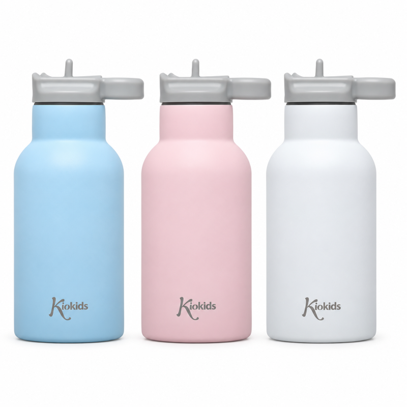 Botella Térmica Infantil 350 ml con Pajita