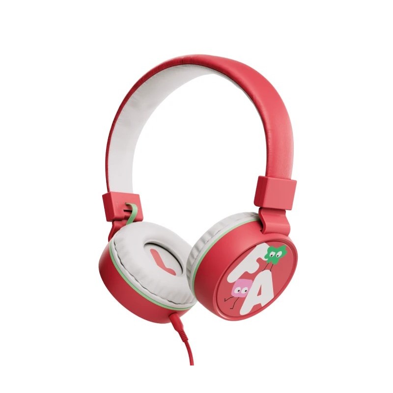 Auriculares infantiles FABA Tutum con cable – Rojo