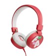 Auriculares infantiles FABA Tutum con cable – Rojo