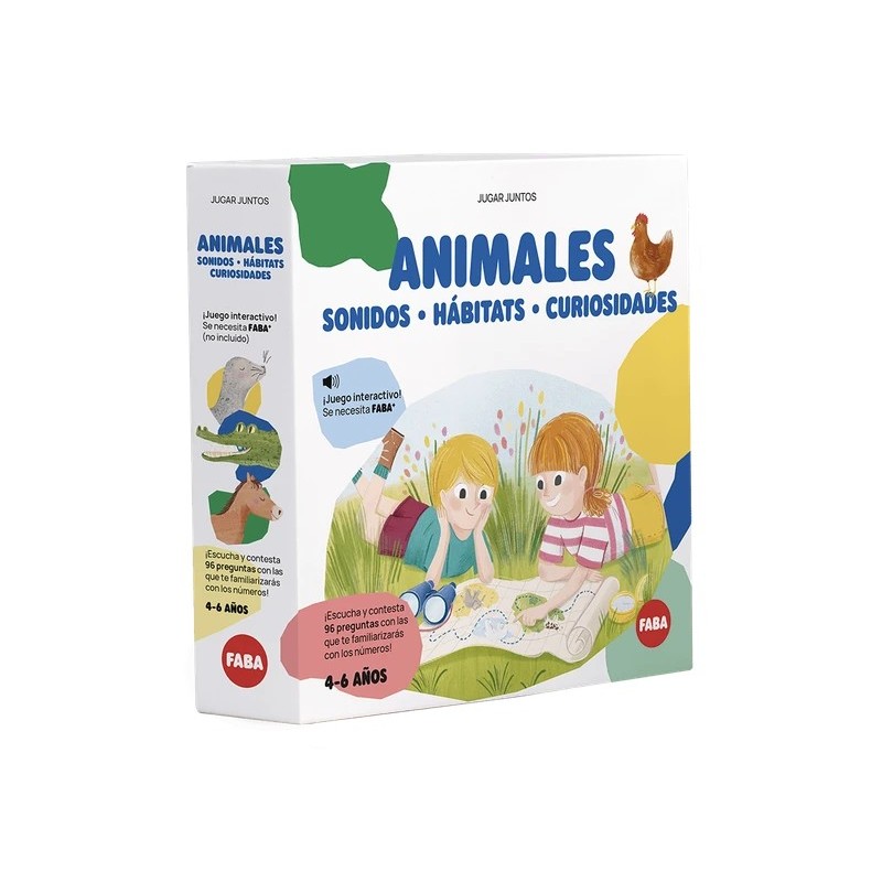FABA Animales: sonidos, hábitats, curiosidades – Juego interactivo
