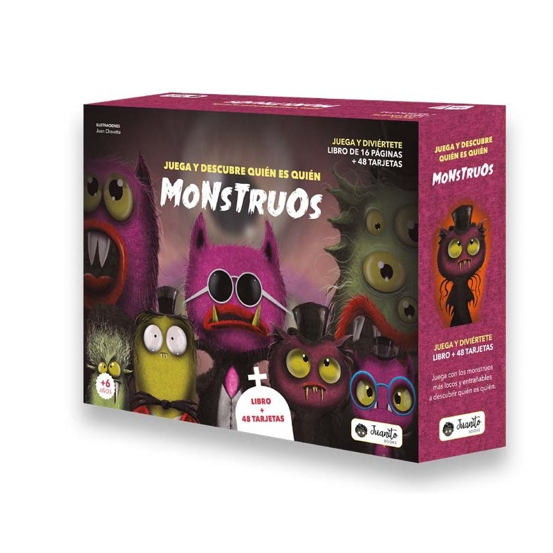 Monstruos  Juego ¿Quién es quién? de Manolito Books
