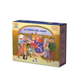 La varita del mago | Libro y puzle | Má o Pá