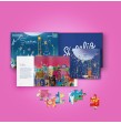 Sueños Libro y 4 puzzles apilables de Manolito Books Sueños Libro y 4 puzzles apilables de Manolito Books