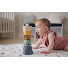 Torre apilable sensorial Baby to Love | Má o Pá