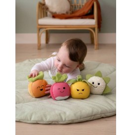 Dooballs Huerto – Set de 4 pelotas sensoriales Little Big Friends