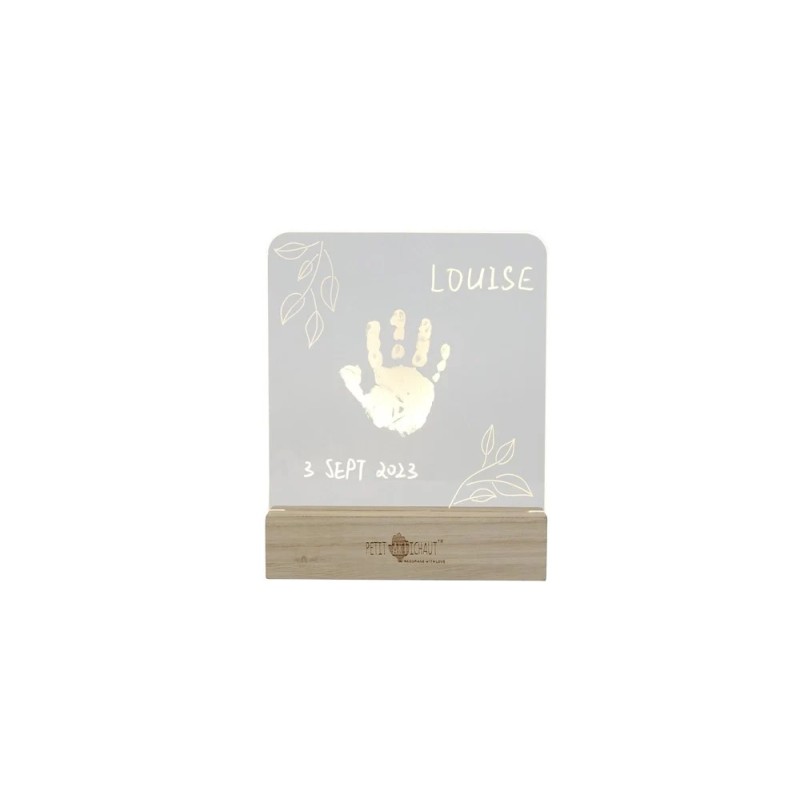 Marco luminoso Olive Tree con huellas Petit Artichaut Marco luminoso Olive Tree con huellas Petit Artichaut