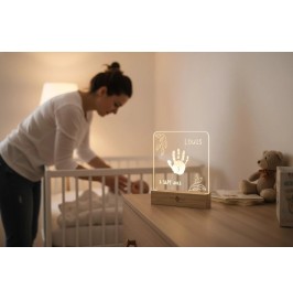Marco luminoso Olive Tree con huellas  Petit Artichaut
