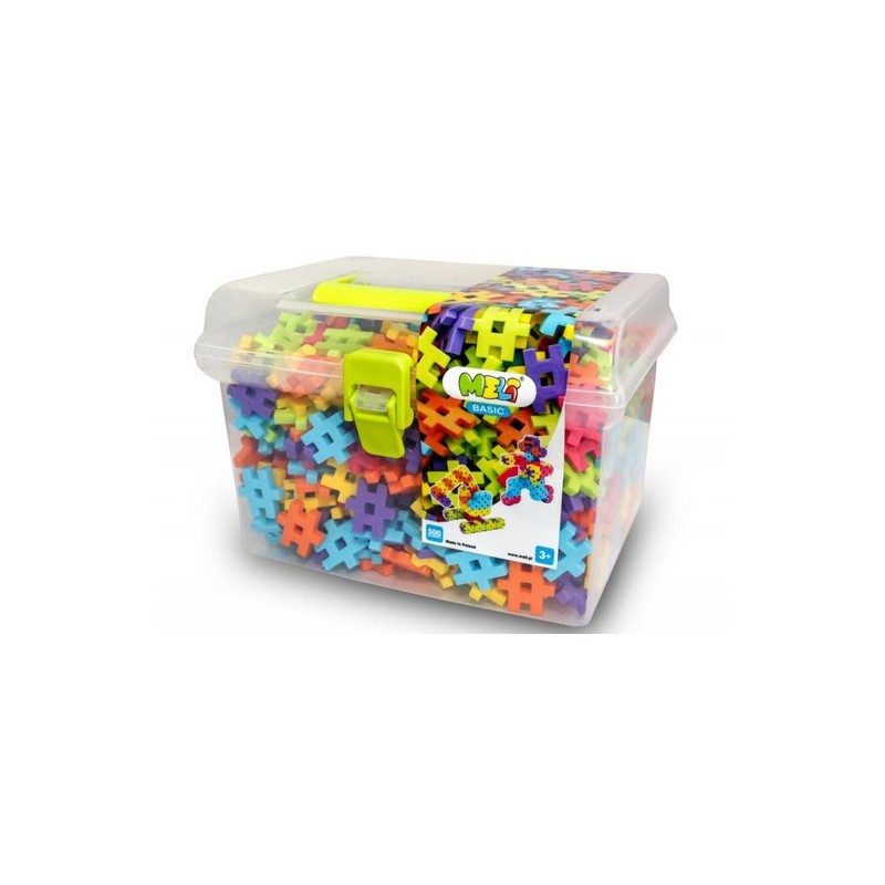 Bloques MELI Basic TRAVEL BOX Piezas de construcción 500 pcs Bloques MELI Basic TRAVEL BOX Piezas de construcción 500 pcs