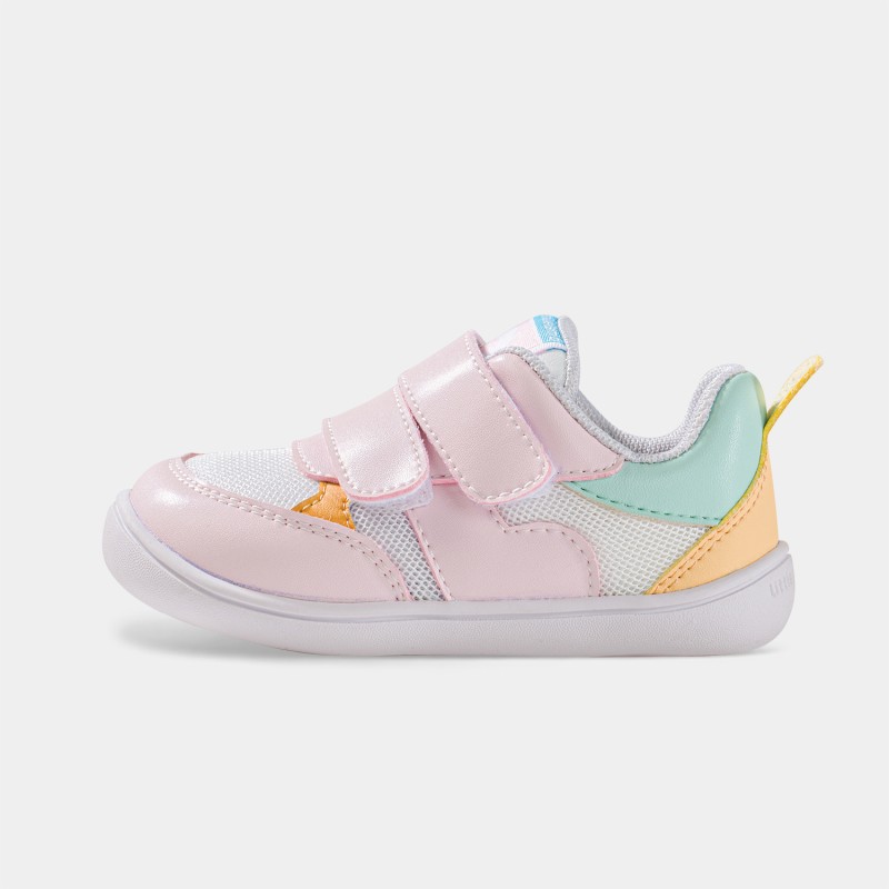 Deportivas Respetuosas Bebé Niña DORO Rosas LittleBlueLamb Deportivas Respetuosas Bebé Niña DORO Rosas LittleBlueLamb