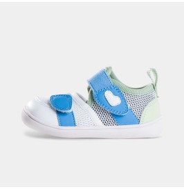 Sandalias COCO azules de LittleBlueLamb