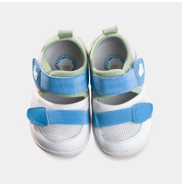 Sandalias COCO azules de LittleBlueLamb