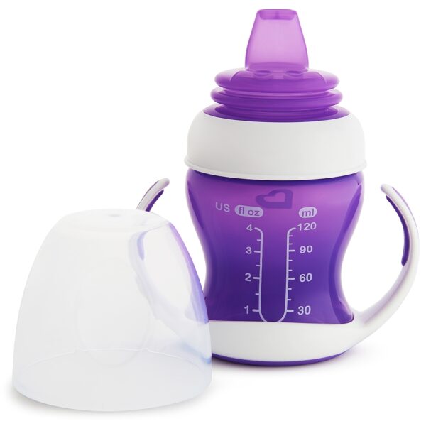 Taza transición Gentle 120ml  Lila de Munchkin - Imagen 2