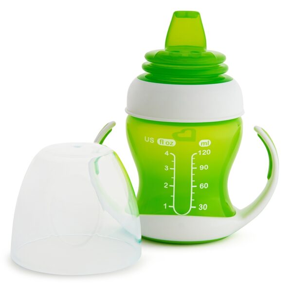 Taza transición Gentle 120ml Verde de Munchkin - Imagen 2