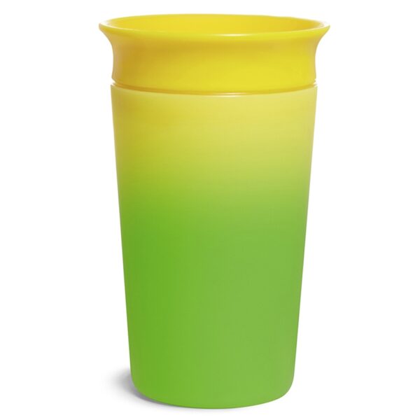 Vaso antigoteo Miracle 360º termosensible 265ml  Amarillo de Munchkin - Imagen 4
