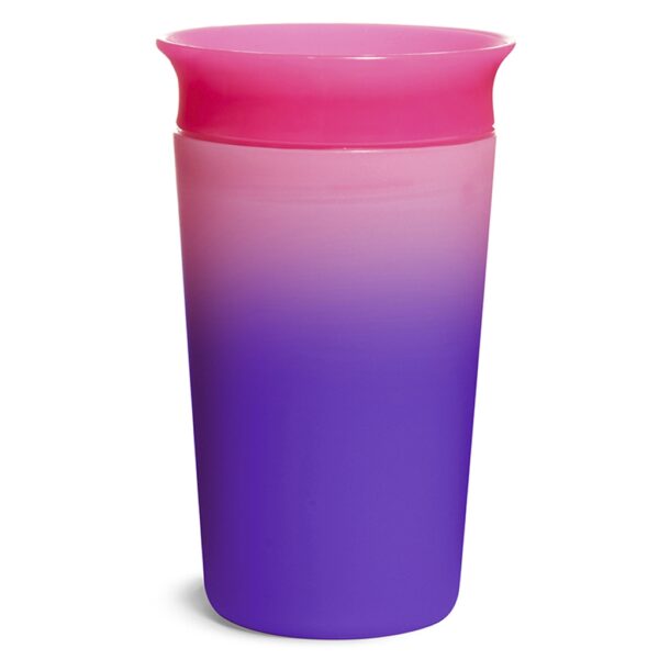 Vaso antigoteo Miracle 360º termosensible 265ml Rosa de Munchkin - Imagen 4