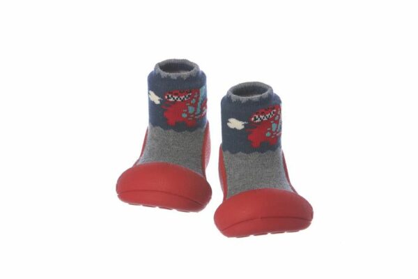 ATTIPAS dinosaurio rojo