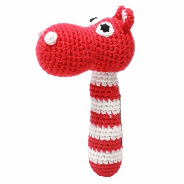 Sonajero bambú HIPO ROJO