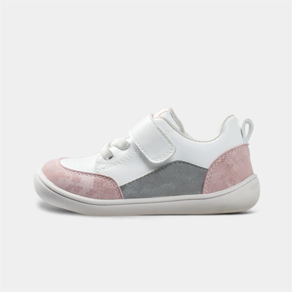 Deportivas rosa-gris MOOREA de Littlebluelamb - Imagen 2