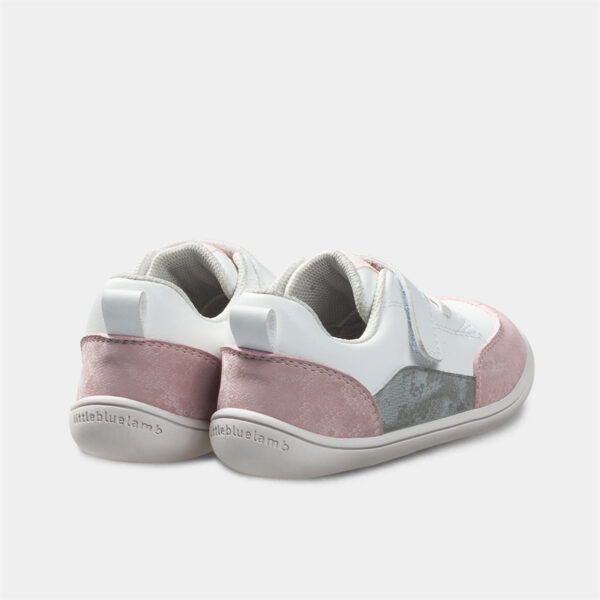 Deportivas rosa-gris MOOREA de Littlebluelamb - Imagen 3