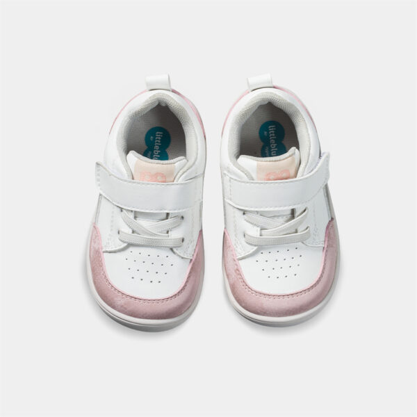 Deportivas rosa-gris MOOREA de Littlebluelamb - Imagen 4