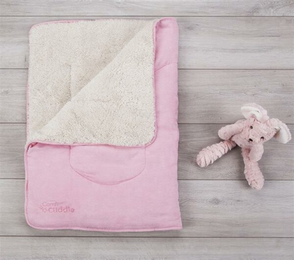 MANTA ROSA REVERSIBLE CUDDLE COMFI CUDDLECO