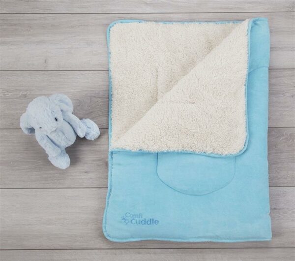 MANTA CELESTE REVERSIBLE CUDDLE COMFI CUDDLECO.