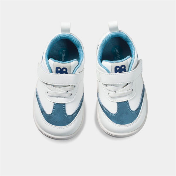 Deportivas Azul-Blanco NEO de Littlebluelamb - Imagen 5