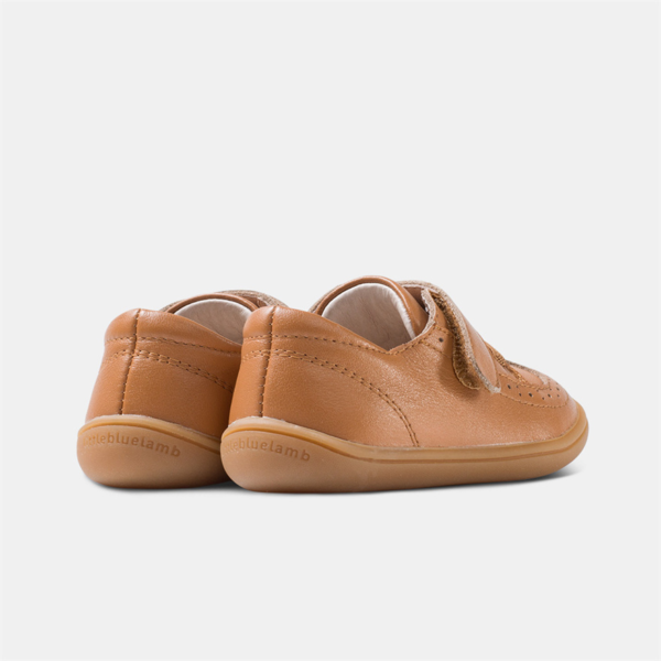 Zapatos Arreglados Respetuosos Marrones Piel Littlebluelamb - Imagen 3