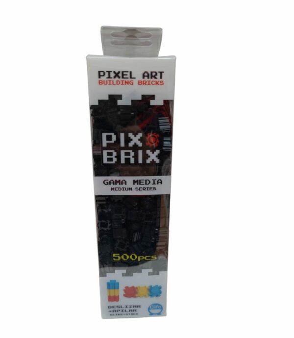 PIX BRIX  BLACK 500 PIEZAS