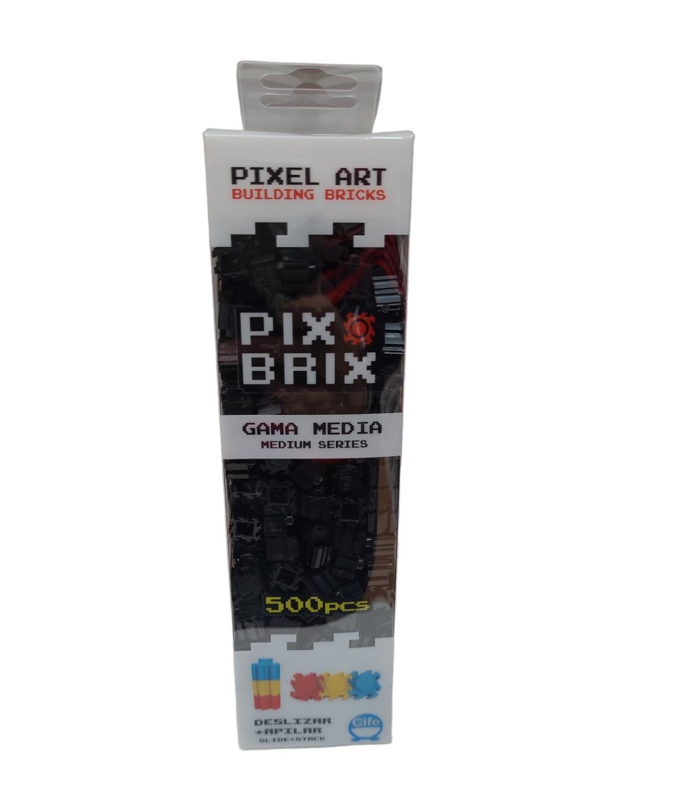 Pix Brix MEDIUM Series Pixel Art BUILD ANYTHING Bricks 500pcs - GREEN