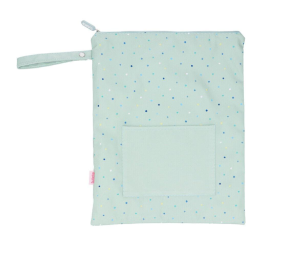 Bolsa Impermeable Grande Dots Sage de Tutete