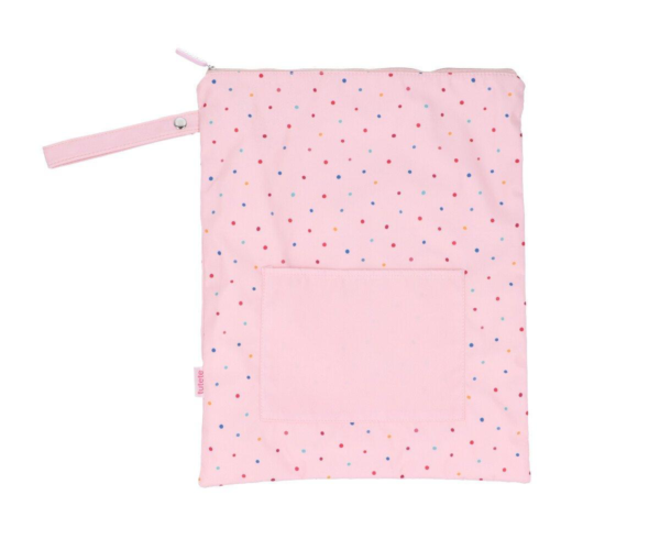 Bolsa Impermeable Grande Dots Pink de Tutete