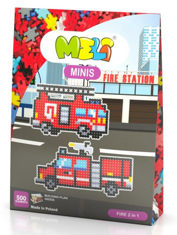 Bloques MELI Minis Tematic 2en1 BOMBEROS