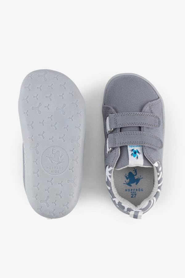Deportivas gris de algodón orgánico HOPFROG - Imagen 2