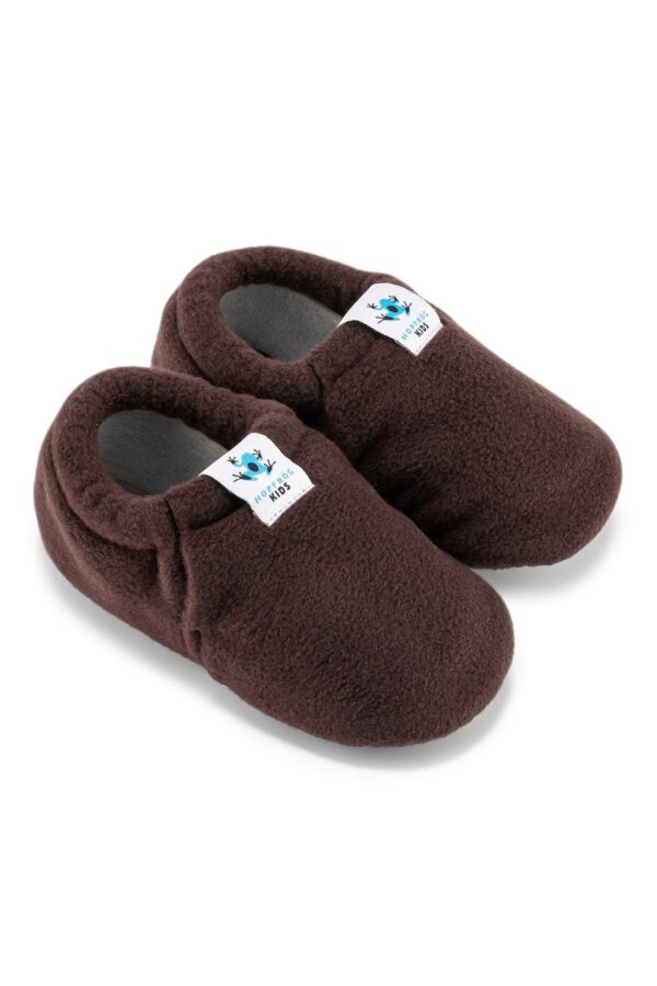 Zapatillas Polar Fleece marrones de Hopfrog - Imagen 2