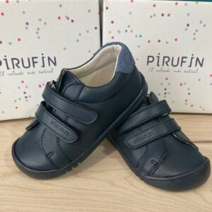 Deportivas Piel Azul Marino de Piruflex