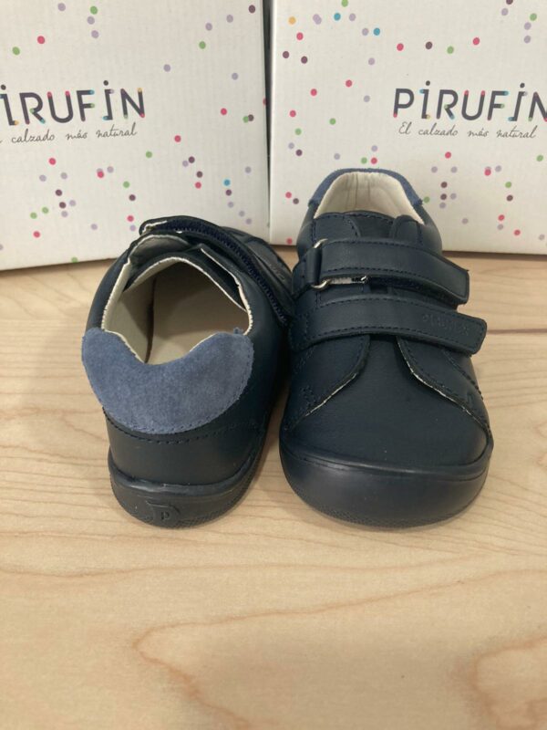 Deportivas Piel Azul Marino de Piruflex - Imagen 2