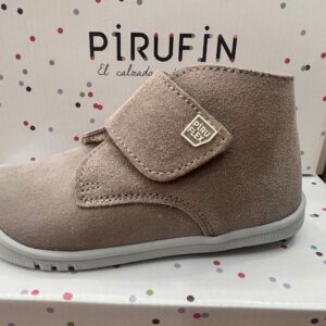Zapato Piel Serraje ARENA de Piruflex