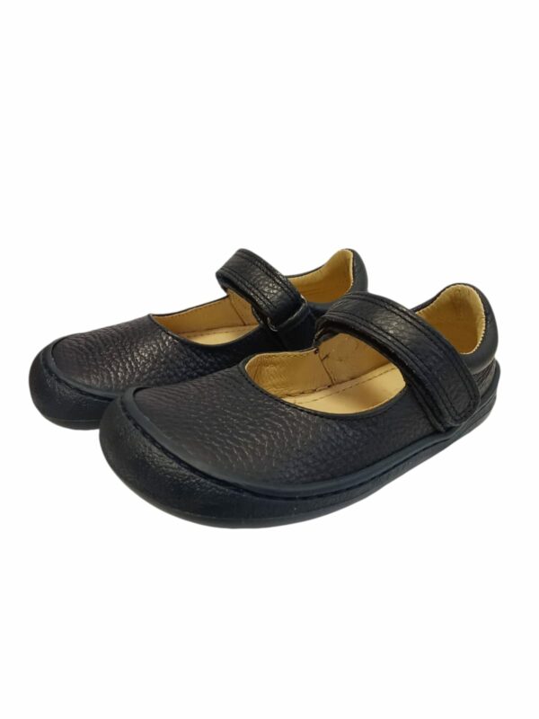 Zapatos Colegiales Merceditas Respetuosas Azul Marino FlexiNens