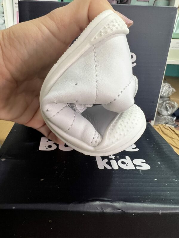 Deportivas blancas azules de dos velcros de Bubble Kids - Imagen 3