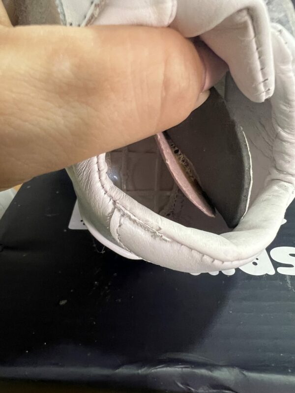 Deportivas blancas azules de dos velcros de Bubble Kids - Imagen 4
