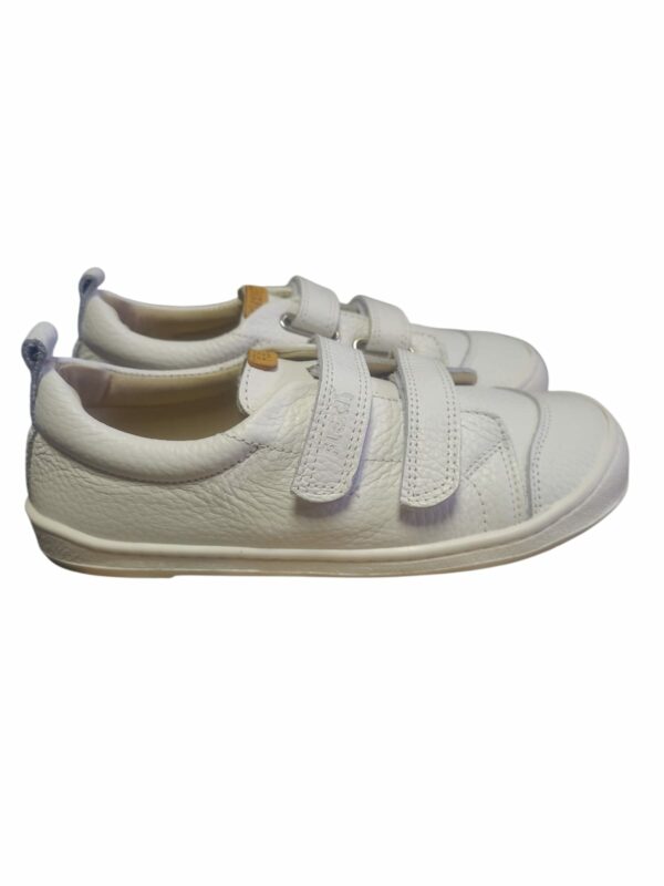 Deportivas de piel Blancas de FlexiNens - Imagen 3